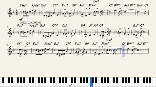 Manhattan (Hart &amp; Rodgers) - Jazz Play Along Vol. 21 (lead sheet music)