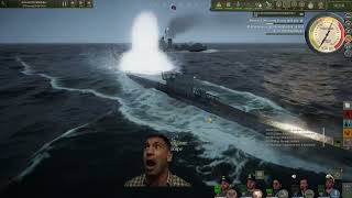 UBOAT - Unexpected encounter with a destroyer in the fog
