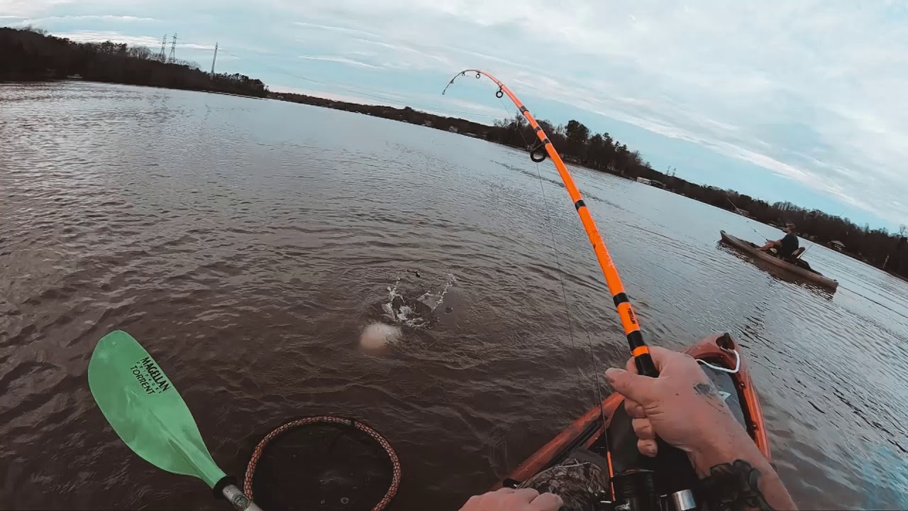 Lake Wylie fishing to bring in the New Year - YouTube
