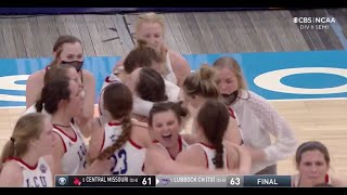 Lubbock Christian vs. Central Missouri | DII women's basketball semifinal highlights