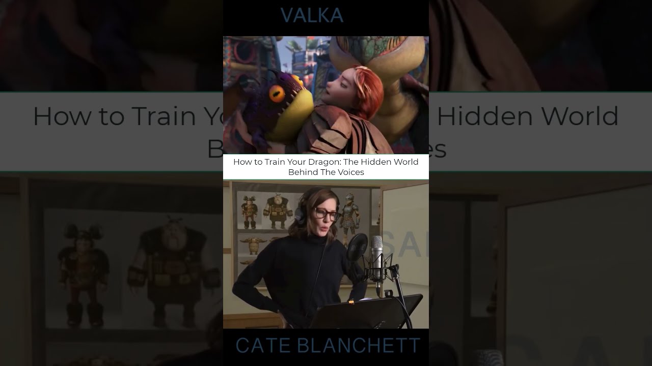 How To Train Your Dragon The Hidden World Behind Voices Shorts Viral HTTYD4