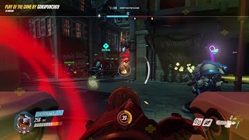 Overwatch:on kings row in defence as bastion