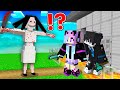 Scary serbian dancing lady vs security house in minecraft