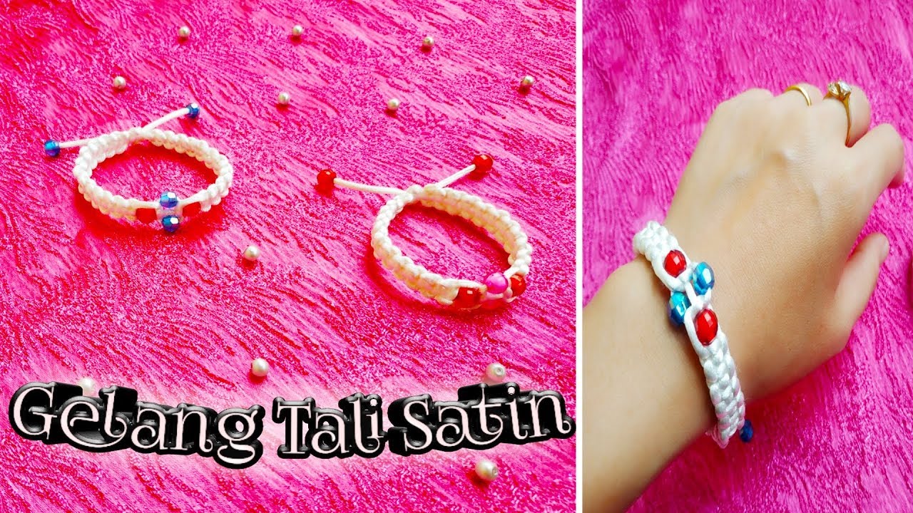 DIY Cara Membuat Gelang Simple tapi keren dari Tali 