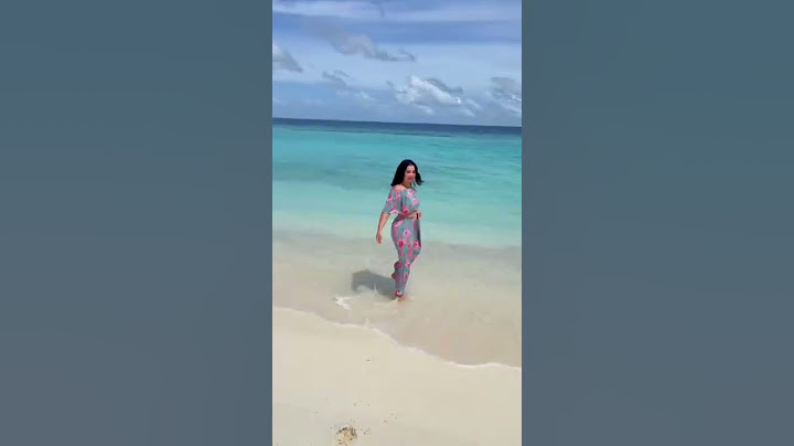 ملخص يوم فى المالديف 😍