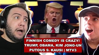 FINNISH COMEDY! Trump, Obama &amp; Kim Jong-un | Putous 9. kausi | MTV3 - TEACHER PAUL REACTS