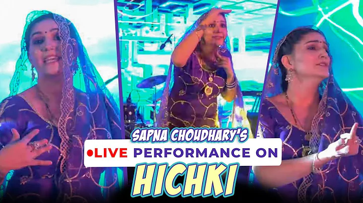Hichki | Sapna Choudhary Dance Performance | New H...