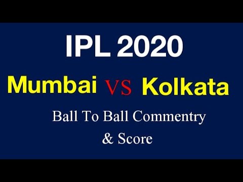 Ipl Live Mi Vs Kkr Live Cricket Match Live Scorecard Commentry Ptv Sports Live Youtube