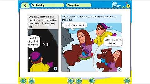 CEFR Get Smart Plus 3 Year 3 Module 9 Story time - The cub