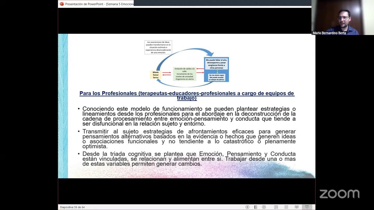 Clase Abierta EMOCIONES Y CONDUCTA: UNA MIRADA DESDE LAS NEUROCIENCIAS