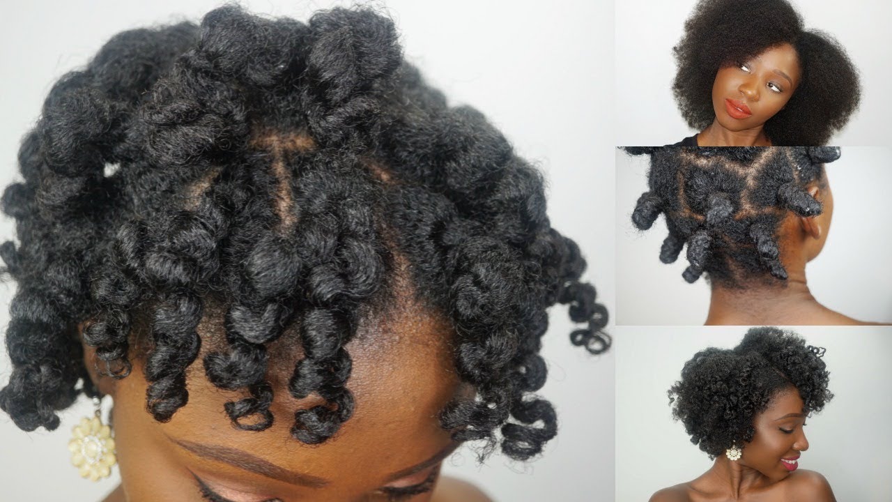 Bantu Knot-Out on 4c/4b | Qhemet Biologics - YouTube