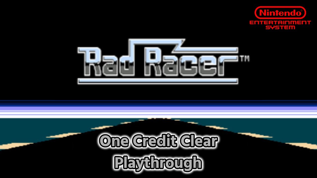 Rad Racer (Nintendo) | 1CC Playthrough - YouTube