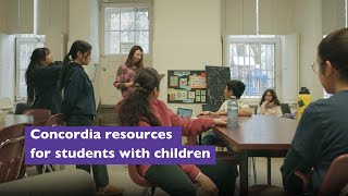 Concordia resources for students with children