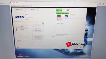 ECUHELP KT200 Read Bosch EDC7 C1 MPC555 Iveco