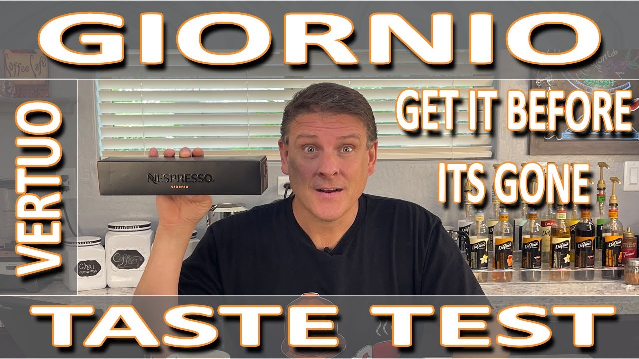 Nespresso Giornio Vertuo 2021 Taste Test YouTube