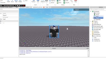 Roblox scripting tutorial | Output & adding instances
