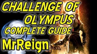God Of War III Remastered - CHALLENGE OF OLYMPUS - All Challenges