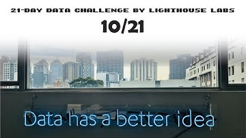 Day 10 of the 21-Day Data Challenge