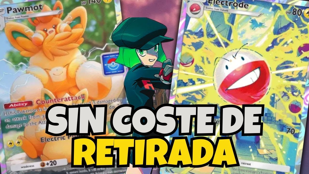 EL NUEVO MAZO de PAWMOT y ELECTRODE es INCREÍBLEMENTE RAPIDO en POKEMON ...