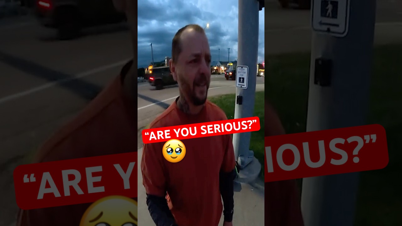 Biker buys homeless man a hotel room 🤝 