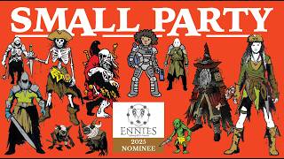 Ennie Nominated Small Party sets for Sickest Witch, Mork Borg, ShadowDark, and Mothership RPG more.