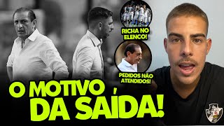 RELAÇÃO DE RAMÓN DIAZ COM O VASCO JÁ ESTAVA DESGASTADA ANTES DA “DEMISSÃO”; BASTIDORES DA SAÍDA!