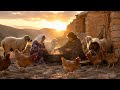 Authentic Nomadic Life in Iran | Traditional Village Cooking &amp; Peaceful Mountain Living 🌿🐑