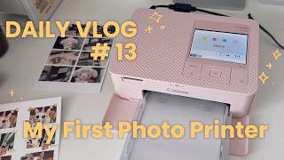 VLOG 13 | A Weekend Waking Up Naturally 🌷 Cozy Days at Home / My First Photo Printer 🍦📷