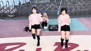 HONGDAE K-POP GROUP BUSKING - [ILLIT] Magnetic (2)