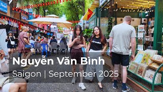🇻🇳 [4K] Book Street Walk | Saigon Central Post Office &amp; Nguyễn Văn Bình | 23 September 2025 12:12 PM