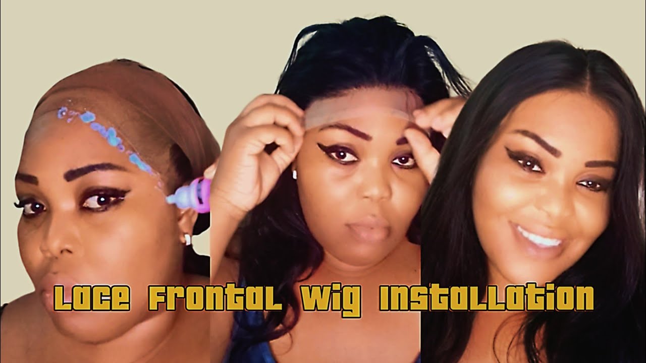 Wig Installation Tutorial Easy Lace Frontal Wig Installation for Beginners | Free Tutorial - YouTube