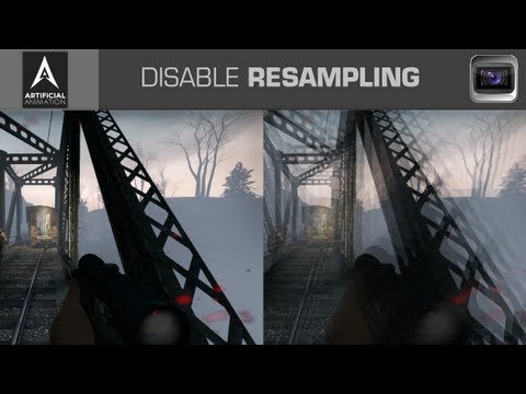 Sony Vegas - Disable Ghosting / Enhance Image | Disable resampling