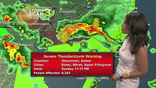 Severe Thunderstorms Bring Flash Flood Warning Across Region