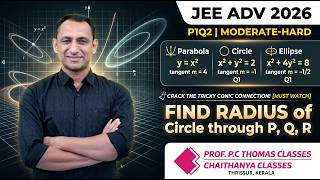 JEE ADVANCED 2026 MATHS | P1Q2 | CRACK THE TRICKY CONIC CONNECTION! [MUST WATCH]