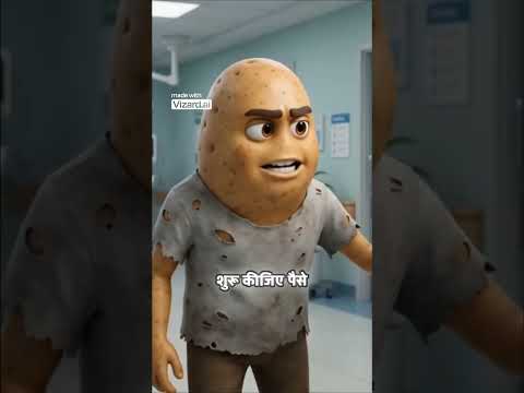 A Potato Saved a Stranger’s Life 🥔| Humanity Is Greater Than Money #shorts #cartoon #emotionalstory