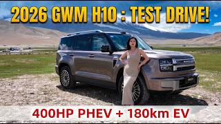 New GWM H10 2026 Test Drive: 180km EV Range & 800V Charging! 🚀