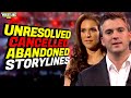 Unresolved cancelled  abandoned wrestling storylines