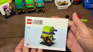 Preston Builds: Lego Brick Headz TMNT pt4 Donatello