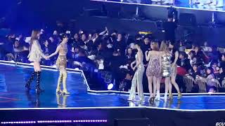 SBS GAYO DAEJUN 2019_GFRIEND REACTION BTS_ENDING STAGE