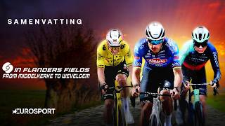 Ouderwets Duel Van Der Poel Van Aert In Flanders Fields - From Middelkerke To Wevelgem Sv