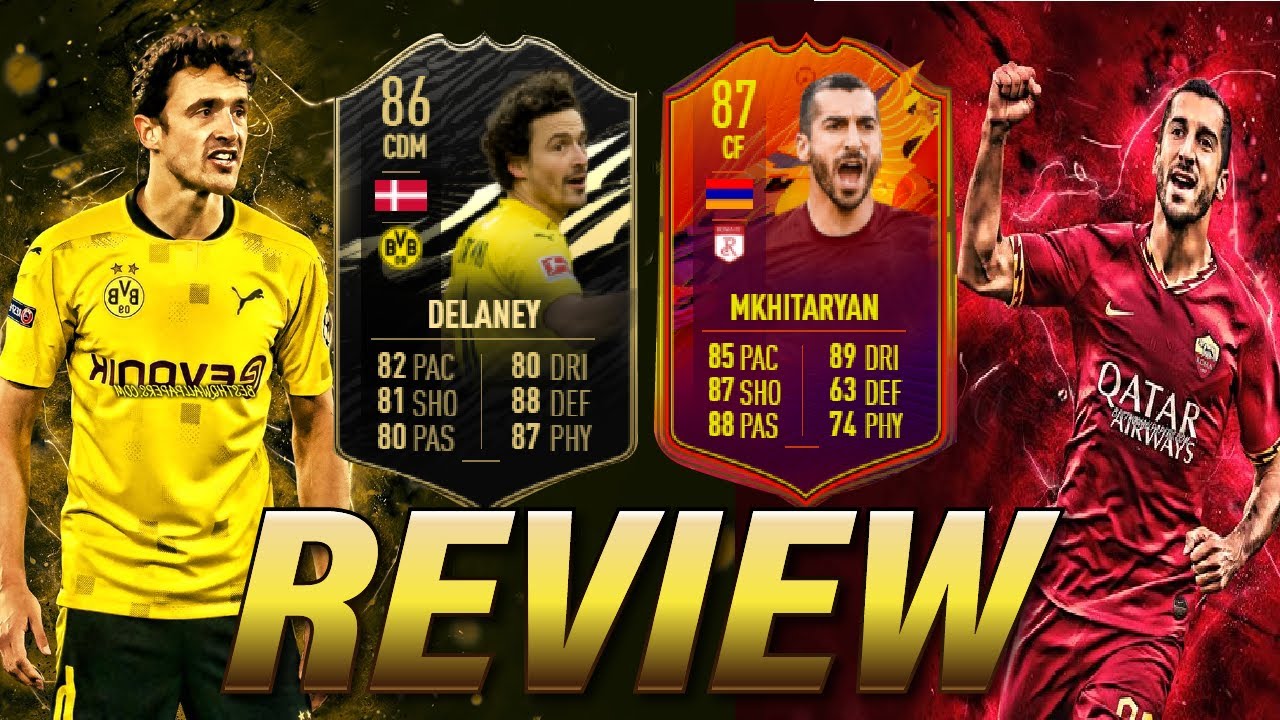 💪 REVIEW de DELANEY SIF 86 🇩🇰 y MKHITARYAN HEADLINER 87 🇦🇲 FIFA 21❗❗ | VALEN LA PENA 🤔 ??