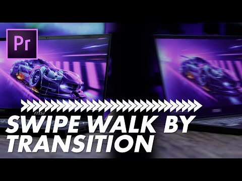 Walk By Swipe Transition Effect Premiere Pro Tutorial @tutvid