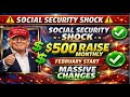 BREAKING: SSA Announces $500 Monthly Raise for Millions — Effective February! | 
