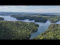 La fort  lac de pierre perce et le chteau de salm