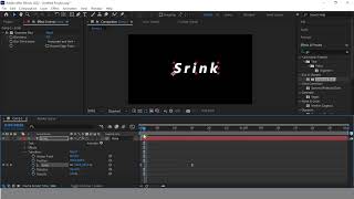 Shrink Text Effect: Unique and Engaging Effects in After Effects