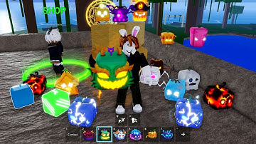 Noob to Max But I Eat EVERY Fruit in Blox Fruits