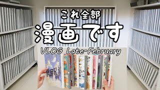 【VLOG】背表紙だけ！カラフルな漫画をシンプルでキレイに見せる方法／キッチン収納と水切りラック／暮らしのヒント