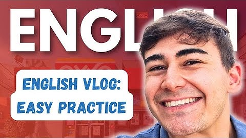 LEARN ENGLISH easily with this Outdoor Vlog 🌳 (Comprehensible Input)