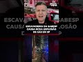 ESCAVADEIRA DA SABESP CAUSA NOVA EXPLOSÃO DE GÁS EM SP