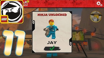LEGO Ninjago WU CRU - JAY UNLOCKED Gameplay Walkthrough Part 11 (ios, Android)